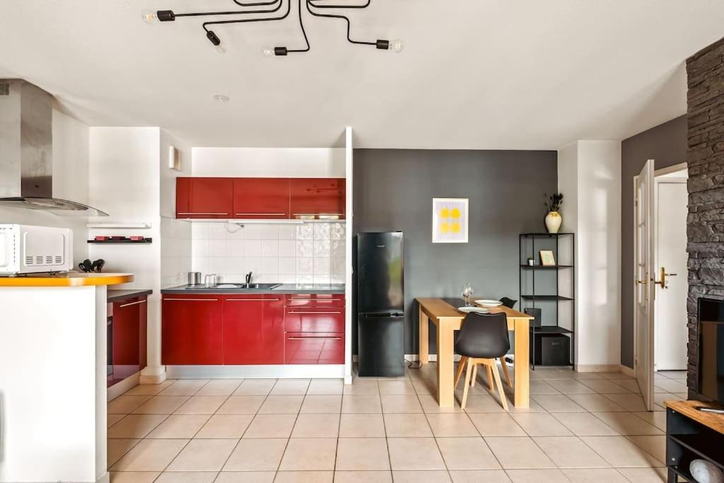 리옹 T2 Paisible Vaise, Avec Parking Metro Direct Bellecour 아파트 외부 사진