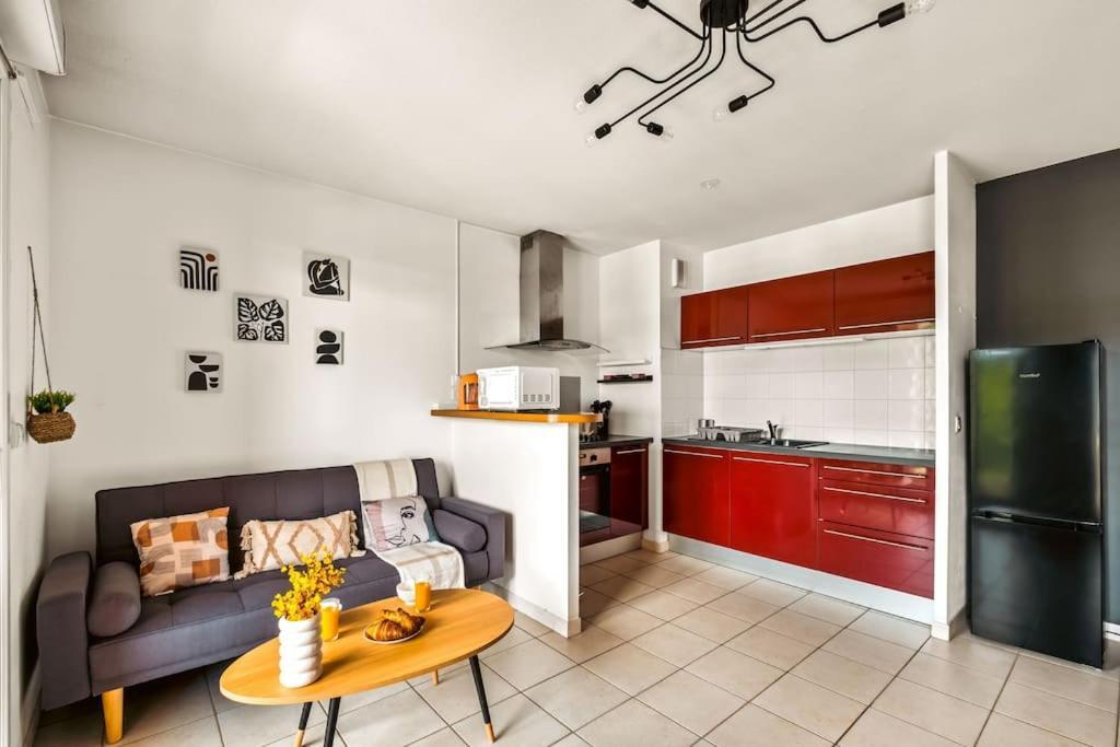 리옹 T2 Paisible Vaise, Avec Parking Metro Direct Bellecour 아파트 외부 사진